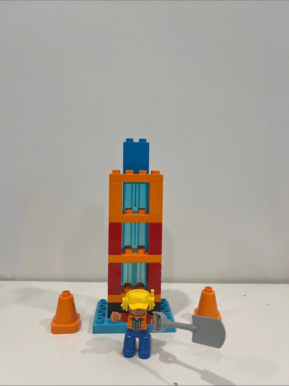 LEGO DUPLO Large Construction Truck & Crane Playset 10813 - Kids Toys